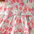 thumbnail image 4 of Vedolay Summer Dress Girls Retro Sleeveless Floral Printed Swing Dresses,Pink 2-3 Years, 4 of 5