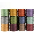 thumbnail image 5 of The Beadsmith S-Lon Bead Cord – .5 mm Nylon Cord, 12-Pack, Forest Mix, TEX210, 77 Yards, 5 of 8