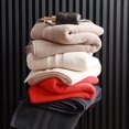 thumbnail image 4 of Nvzi 1 toalla de mano para baño, multiusos: ideal para el baño, gimnasio, ducha, deportes y como toalla. Resiste diversas situaciones sin esfuerzo. 62,99 x 31,5 pulgadas (marrón)., 4 of 5