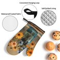 thumbnail image 3 of Haiem Charming Daisy Bouquet Art Print Extra Long Oven Mitts and Pot Holders 4pc Sets: Heat Resistant Silicone Oven Mittens with Mini Oven Gloves and Hot Pads Potholders, 3 of 6