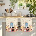 thumbnail image 4 of Japanese Wedding Kitchen Towels Set of 2, Cute Owls Cherry Blossoms Beige Absorbent Dish Towels for Kitchen, Microfiber Hand Towel, Quick Drying Tea Towel for Cleaning Decorative Dishcloths, 4 of 7