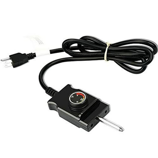 Cable de alimentación resistente con control de termostato para ahumadores eléctricos Masterbuilt