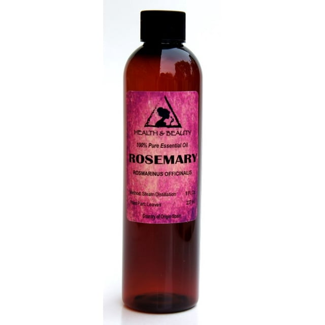 Huile Essentielle de Romarin Aromathérapie Naturelle 100 % pure 8 oz