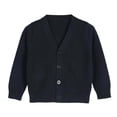 thumbnail image 1 of Kids Girls Cardigan Long Sleeve Kid Button Sweater Girl Crew Neck Cardigans Sweater, 1 of 3