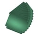 thumbnail image 4 of 10 separadores de cartas coleccionables, separador de cartas esmerilado, separador de clasificación de cartas, tarjetas de juego Verde, 4 of 9