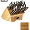 Cuisinart (C77SS-19P) Normandy 19 Piece Stainless Steel Cutlery Block Set with Bamboo Cutting Board
