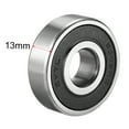 thumbnail image 3 of Deep Groove Ball Bearing Single Sealed, 15mm x 42mm x 13mm Chrome Steel, 2pcs, 3 of 4