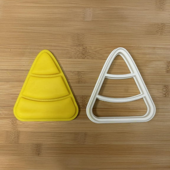 Candy Corn Cookie Cutter - 4x3.6 Inches, Perfect for Halloween and Fall Baking