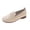 Beige, variant on Vedolay Wedge Casual Shoes For Women Shoes for Women Breathable Flats Dressy Comfortable Loafers,White 8.5