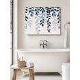 thumbnail image 6 of Navy Blue Ombre Botanical Wall Art for Living Room,Canvas Picture Wall Decor for Bathroom Bedroom,Watercolor Pastoral Leaf Rustic Painting Artwork for Office Kitchen Hallway Dining Room Decor 12"x16", 6 of 8