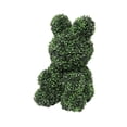 thumbnail image 2 of Artificial Topiary Tree, Artificial Green Boxwood Bear Shaped Decoration for Indoor Outdoor Front Porch, Easter Garden Decor, 2 of 6