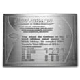 thumbnail image 2 of 4.25 oz Silver Bar - Sports Memorabilia Card (Random Motif), 2 of 3