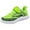 Green, variant on Kids Knit Sneakers | Breathable Mesh Tennis Shoes for Boys & Girls | Lightweight Casual Running Play Shoes