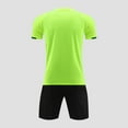 thumbnail image 3 of Cethrio Boys Activewear Outfit Sets, Quick-dry Summer Sports T-shirts and Shorts Sets Green Size 10-12, 3 of 3