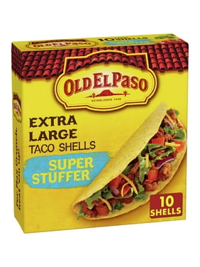 Old El Paso Extra Large Super Stuffer Taco Shells, 10 Ct., 6.6 oz.