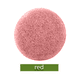 thumbnail image 2 of Seitruly Esponja de limpieza facial Almohadilla de limpieza facial redonda Limpiador de facial exfoliante portátil Pinceles de maquillaje y herramientas rojo PC 1 Seitruly CE000434-02, 2 of 6