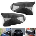thumbnail image 1 of Par de tapas de cubierta de espejo retrovisor lateral de fibra de carbono para BMW F10 F18 2014-2016, 1 of 5