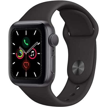 Used Apple Watch Series 5 40MM Space Gray - Aluminum Case - Black Sport Band