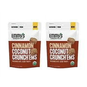 Emmy's Organics Cinnamon Coconut Crunch'Ems (Pack of 2)