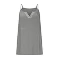 thumbnail image 3 of Lenpel Women's Tank Tops Fashion Spaghetti Strap Hollow out V Neck Sleeveless Shirts Summer Casual Tunic Tees, 3 of 6
