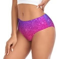 thumbnail image 2 of Fotbe Holiday Shiny Calzones Estampados para Mujer – Ropa Interior de Algodón, Cómoda, Suave y Elástica-Medium, 2 of 6