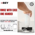 thumbnail image 2 of 2025 BEY Automatic Glass Rinser - Powerful Cup Washer for Kitchen Sink, Stainless Steel Baby Bottle Cleaner Sinks Attachment, 2 of 6