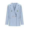 thumbnail image 5 of Neewe Womens Casual Blazers Open Front Long Sleeve Work Office Suit Jackets Blazer, 5 of 8
