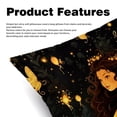thumbnail image 2 of Fireflies Velvet Bed Pillow Set with Unique Patterns in Sizes 16x16, 18x18, and 20x20 Inches - Includes 2 Chair Pillow Covers,Bed Pillow for Any Occasion, 2 of 6