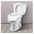 thumbnail image 4 of YfulYde Toilet Seat Riser - Adds 5 Inch of Height to Toilet - Raised Toilet Seat With 300 Pound Weight Capacity - Slip-Resistant (White), 4 of 9