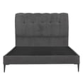thumbnail image 2 of Box Base Cama Slim Individual+Cabecera Nube Gris, 2 of 8