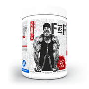5% Nutrition FasF Pre Workout Powder Supplement, Bodybuilding and Muscle Recovery Support (Blue Raspberry)