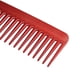 thumbnail image 5 of Peine Desenredante para Pelo Unique Bargains Ancho Diente Plástico Rojo, 5 of 6