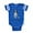 Royal Blue, variant on CafePress - Springer Spaniel Life - Cute Infant Baby Football Bodysuit