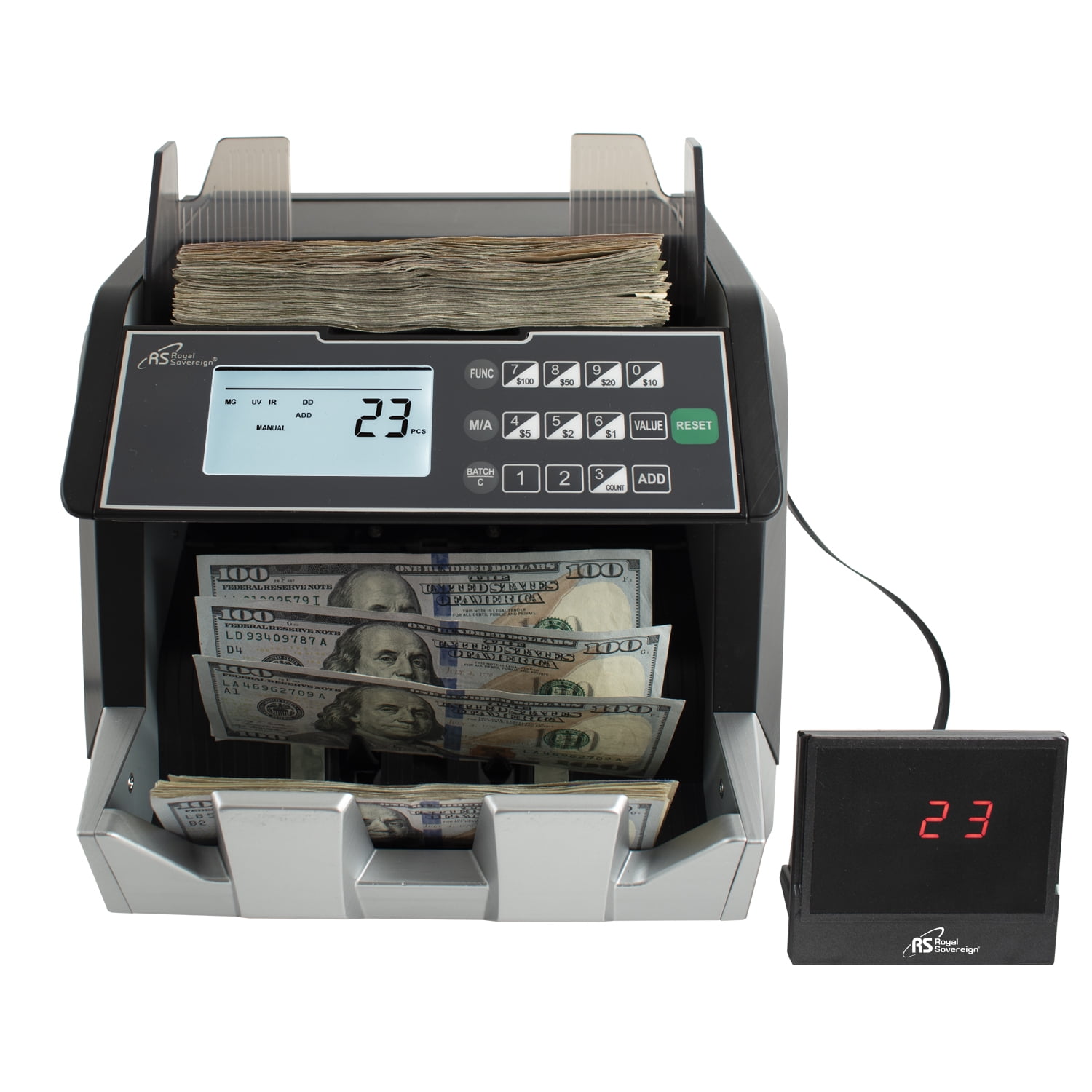 Uv&Mg Counterfeit Bill Money Counter Multi Currency Cash Counting Machine Check 