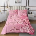 thumbnail image 1 of Erosebridal Floral Cherry Blossom Coverlet Set King,Spring Garden Bedding Set,Flower Decor,Breathable,3 Pieces, 1 of 5