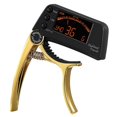 thumbnail image 1 of Afinador de guitarra acústica Capo Tecla de cambio rápido 2 en 1 Afinador de capo Metal para guitarra eléctrica Bajo Piezas cromáticas, 1 of 3