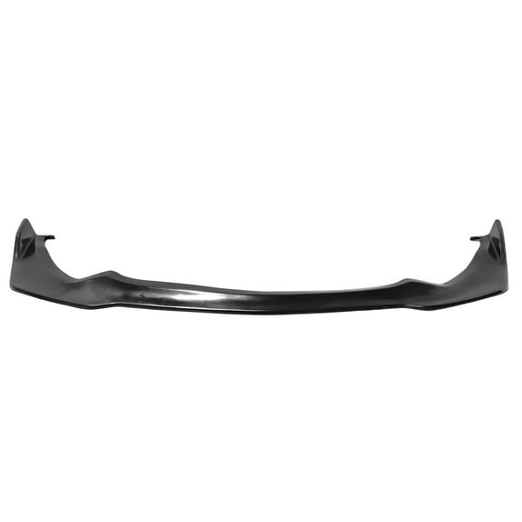 Ikon Motorsports Front Bumper Lip Spoiler Lower Air Dam Chin Splitter Bodykit Replacement Compatible With 2015-2017 Ford Mustang MDA V2 Style PU Polyurethane Unpainted Black