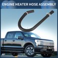 thumbnail image 3 of Conjunto de manguera de calentador de motor Unique Bargains No.XL3Z18472AB para Ford F-150 4.6L 2002-2004 Negro de goma 1 Pc, 3 of 7