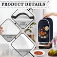 thumbnail image 4 of HELLHERO Butterfly Moon Design Top Handle Food Processor Cover Protective Thickened Blender Dust Cover with Washable for Kitchen Use, 4 of 6