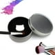 thumbnail image 5 of Limpiador de cepillos de maquillaje caja de limpieza seca esponja de ojos interruptor removedor de maquillaje, tamaño perfecto para  de Caja plateado Macarena esponja limpiador de cepillo, 5 of 6