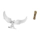 thumbnail image 5 of Escultura de ángel,Estatua de ángel para decoración del hogar,manualidades,color blanco,Reloj de suelo para casa de muñecas,Reloj de piso para casa de muñecas en, 5 of 8