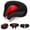 Red, variant on Black Friday TIMIFIS Camping Accessories WEST BIKING Autumn And Winter Warm Fleece Cap Headgear With Glasses Hole Christmas Gifts