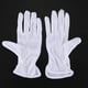 thumbnail image 3 of 2 Par Guantes de Conduccion Trabajo de Algodon Blanco Antideslizante Protector, 3 of 8