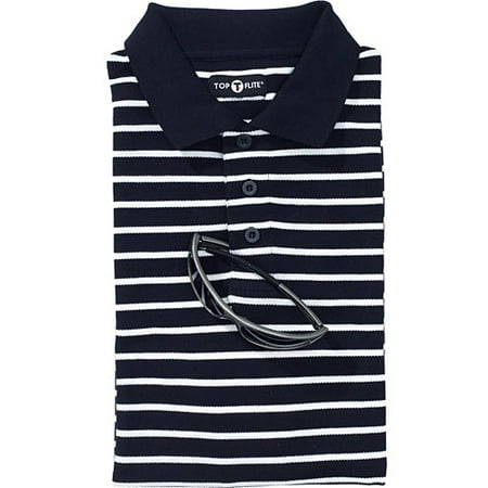 Men's Striped Shirt and Sunglasses Set