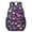 Dinosaur and Speech, variant on Dinosaur and Rainbow Black Pattern 17" School Backpacks for Teens,Waterproof Oxford Fabric,S-Shape Padded Straps for School,Travel,Hiking,Camping