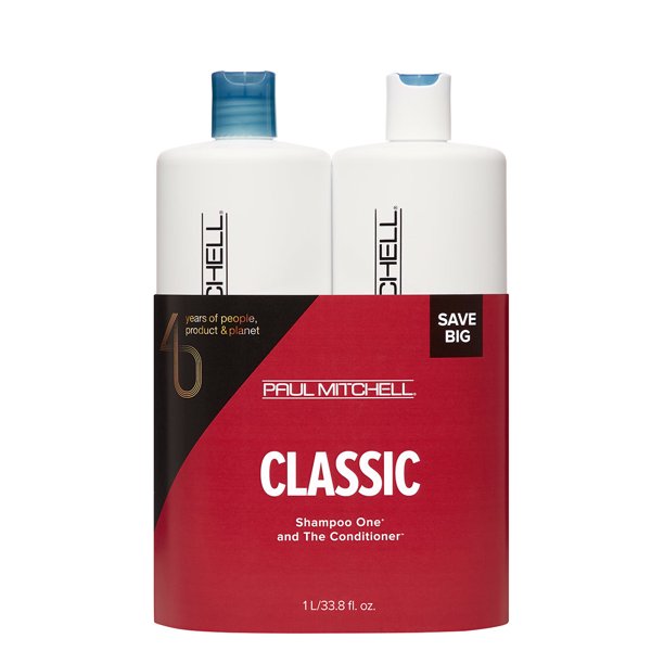 Paul Mitchell Paul Mitchell Classic Liter Duo Set, Shampoo One and