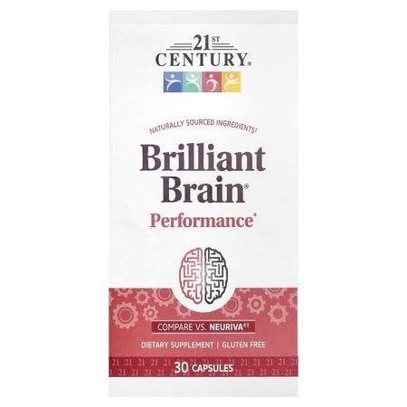 21st Century Brilliant Brain®, 30 Capsules