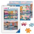 thumbnail image 1 of Casse-tête Ravensburger Maisons Colorées 2x1000 Pcs, 1 of 8