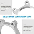thumbnail image 2 of KAKOWELY Hubs Disc Adapter 6pcs Bike Freewheel Threaded Hubs Disk Disc Brake Rotor 6 Bolt Flange Adapter2.17"X2.17"X0.35", 2 of 4