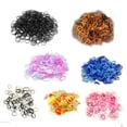 thumbnail image 4 of Phenofice 2000Pcs Assorted Color Hair Rubber Bands Elastic Bands for Ponytail and Braiding, 4 of 5